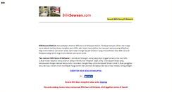 Desktop Screenshot of biliksewaan.com